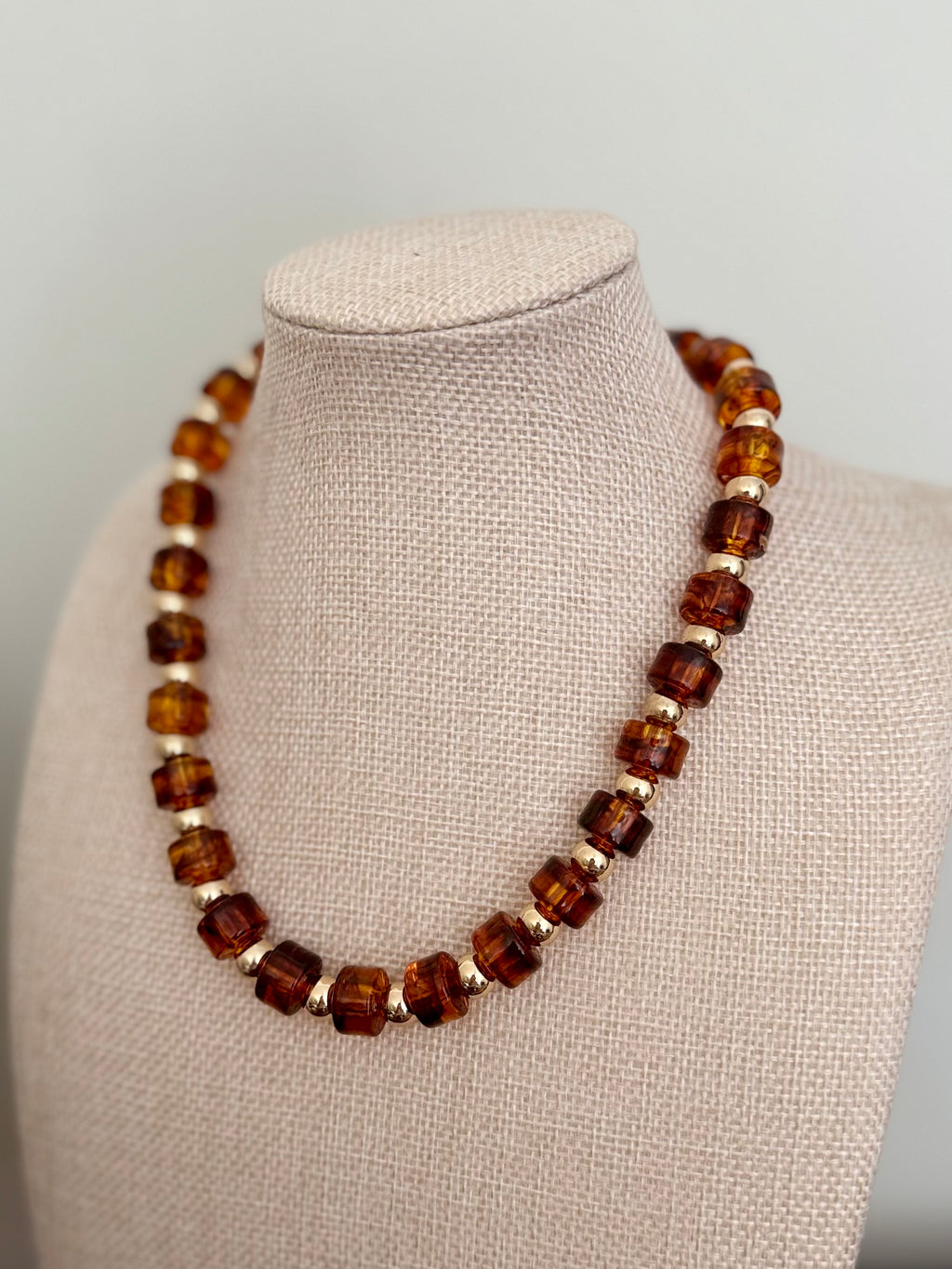 Chunky Beaded Magnetic Necklace
