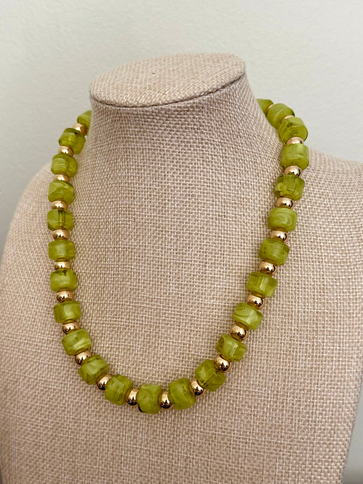 Chunky Beaded Magnetic Necklace